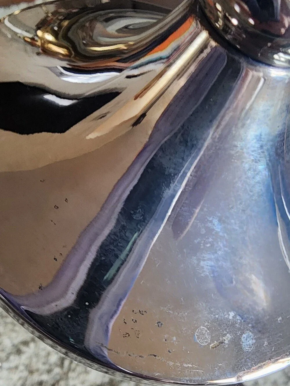 Pottery Barn Silver Plated Candle Stand